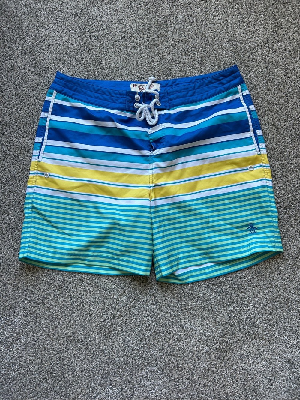 Penguin Swim Trunks